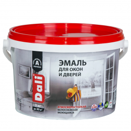 Эмаль DALI акриловая для окон и дверей 3кг