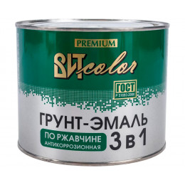 Эмаль 3в1 п/ржавчине ВИТколор желтая 1,8кг
