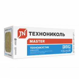 Звукоизоляция Технониколь Техноакустик 1200х600х50мм (8шт)
