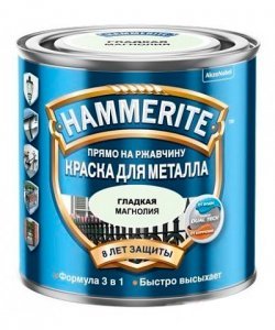 Эмаль HAMMERITE 0,75л (Гладкая) Магнолия
