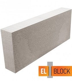 Блок газобетонный El-Block D500 600х250х150 мм (80шт/1,8м3)