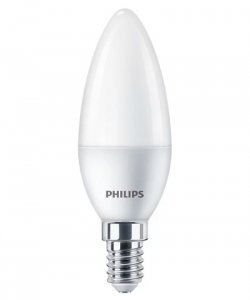 Лампа светодиодная 6Вт LED  Е14 С37(свеча)