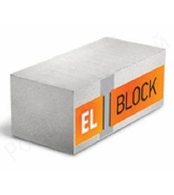 Блок газобетонный El-Block D500 600х250х400 мм (32шт/1,92м3)
