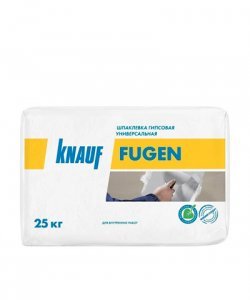 Шпатлевка гипсовая "Knauf Фуген", 25 кг