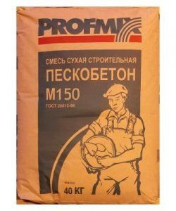 Сухая смесь строительная универсальная "PROFMIX" М150, 40 кг