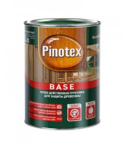 Пинотекс "Base" 9л (грунт под антисептик)