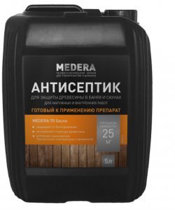 Антисептик Medera-70 1л. для бани