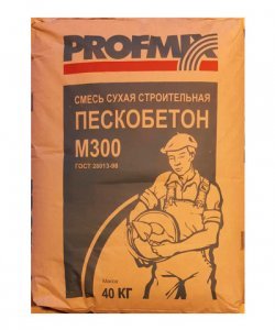 Пескобетон М 300 "Профмикс (Profmix)", 40 кг
